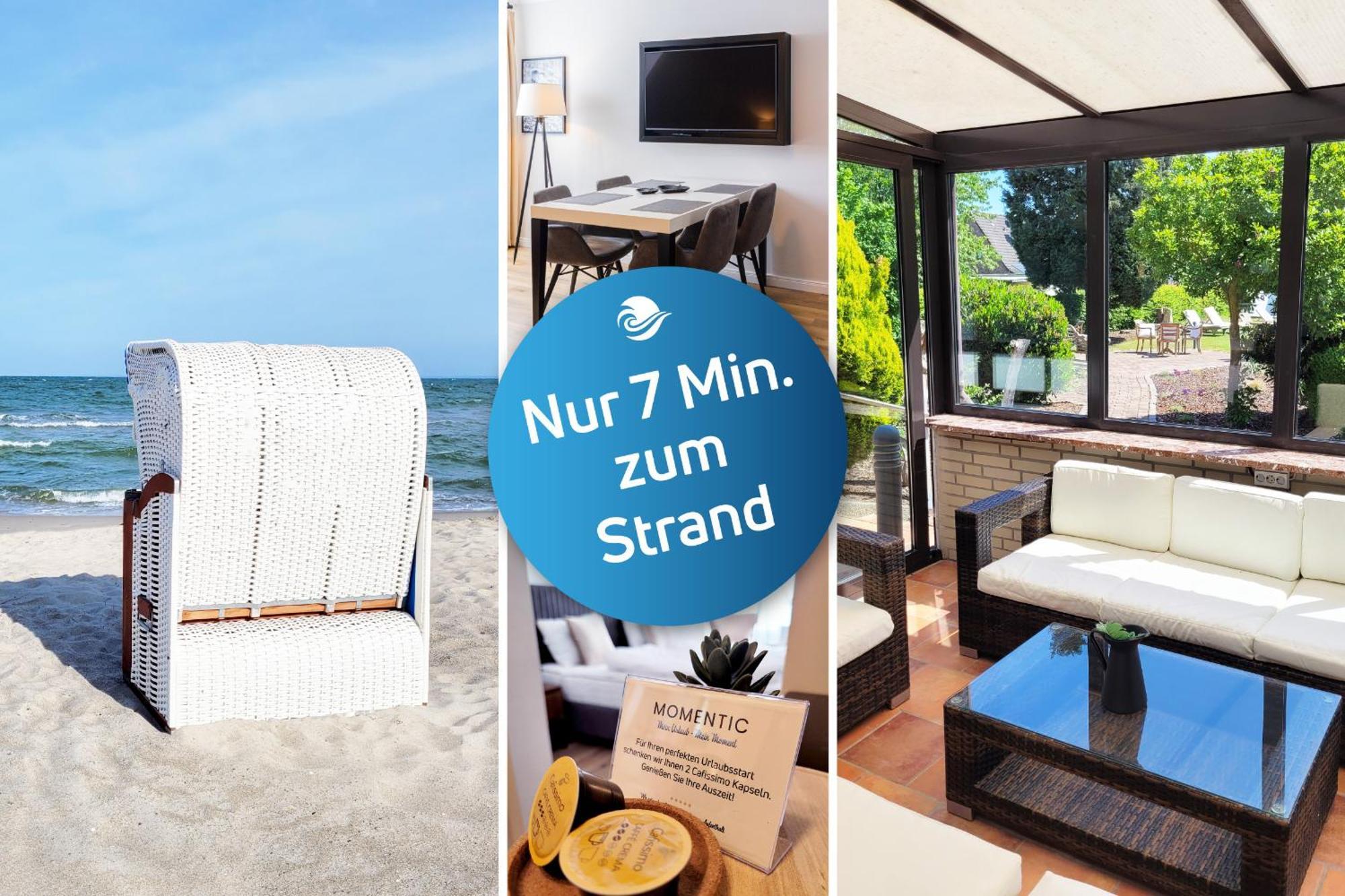 Strandnahe Ferienwohnung - Sehr Modern Und Hochwertig Eingerichtet, Inklusive Parkplatz, Gartenzugang Und Fahrradunterstellmoeglichkeit 沙博伊茨 外观 照片